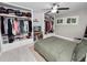 Charming bedroom with closet system, natural light, and a cozy ambiance at 219 Ariana St # A-B, Lakeland, FL 33803