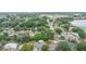 Experience the charm of this residential neighborhood with its lush greenery and peaceful atmosphere, viewed from above at 2332 S Crystal Lake Dr, Lakeland, FL 33801