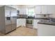Modern kitchen features stainless steel appliances and stylish backsplash at 2332 S Crystal Lake Dr, Lakeland, FL 33801