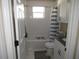 A functional bathroom includes a shower/tub combination with integrated storage at 281 Glenridge S Loop, Lakeland, FL 33809
