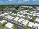 An aerial view of the neighborhood showing the community and local amenities at 3570 Milano Ave # 3570, Lakeland, FL 33803