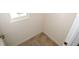 Corner view of a closet with neutral walls and carpet at 3882 Resting Robin Ave, Bartow, FL 33830