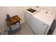 Functional laundry room features side by side washer and dryer at 3882 Resting Robin Ave, Bartow, FL 33830