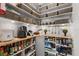 Well-organized pantry featuring ample shelving and storage baskets for efficient organization at 4886 St James Ln, Winter Haven, FL 33881