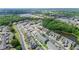 Aerial view of the residential community, showcasing surrounding landscape and proximity to amenities at 6506 Sedgeford Dr, Lakeland, FL 33811