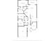 Floor plan showing the layout of the home, including the primary bedroom, living room, kitchen, and garage at 1167 Stoney Creek Blvd, Lakeland, FL 33811