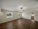 Bright bedroom with ceiling fan and two windows bringing in the natural light at 4965 Goldenview Ln, Lakeland, FL 33811