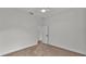 Neutral bedroom featuring a carpeted floor, white walls, and a ceiling fan at 505 Shanklin Ave, Bartow, FL 33830