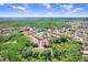 Aerial view of the apartment building showing its location within a residential community at 8838 Coral Palms Ct # A, Kissimmee, FL 34747