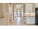 Entry hall featuring an arched doorway and view of the front door at 1049 Stoney Creek Dr, Lakeland, FL 33811