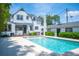 Inviting backyard pool and patio area perfect for relaxation and entertaining with main house at 112 Hiawatha Trl, Lakeland, FL 33803