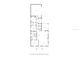 Detailed floor plan showcasing the layout of the bedrooms, bathrooms, kitchen, and living areas at 117 Palmola St, Lakeland, FL 33803