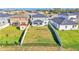 Aerial view of a fully fenced backyard; perfect for outdoor enjoyment and privacy at 1280 Denali Dr, Winter Haven, FL 33880