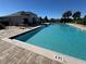 Community pool featuring ample seating, clear water, and easy access at 1280 Denali Dr, Winter Haven, FL 33880