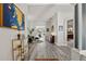 Inviting entryway with decor and views into the living spaces at 13137 Lake Butler Blvd, Windermere, FL 34786