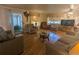 Cozy living area with comfortable sofas and a glass coffee table at 1610 Reynolds Rd # 80, Lakeland, FL 33801