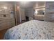 Peaceful main bedroom featuring a comfy bed and practical furnishings at 1610 Reynolds Rd # 80, Lakeland, FL 33801
