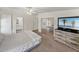 Bright main bedroom with walk in closet and ensuite bathroom at 1823 Sherwood Hill Dr, Lakeland, FL 33810