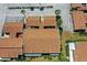 Aerial view of the townhomes with assigned parking at 2500 21St Nw St # 78, Winter Haven, FL 33881