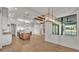 Open floor plan showing kitchen and dining area with modern fixtures at 5087 Cliffside Drive, Lakeland, FL 33813