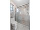 Bathroom featuring a tiled shower and modern fixtures at 538 Eagle Run, Lakeland, FL 33809