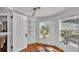 Bright closet featuring adjustable shelving, wood floors and a decorative area rug at 822 W Patterson St, Lakeland, FL 33803
