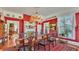Spacious dining room showcasing hardwood floors and decorative accents at 822 W Patterson St, Lakeland, FL 33803