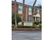Elegant Lake Bentley Shores Condominium sign at the building's entrance at 1920 E Edgewood Dr # T6, Lakeland, FL 33803