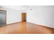 Spacious bedroom features wood floors, bright natural light and a walk-in closet at 3226 Cherry Hill S Cir, Lakeland, FL 33810
