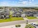 Aerial view of the home showcasing its prime location within a residential neighborhood at 6627 Ridgemont Rd, Lakeland, FL 33813