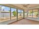 The large screened patio gives access to the backyard, offering a versatile space at 1520 Caroline Ct, Bartow, FL 33830