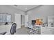 Home office space includes a white board, desk, office chair, and overhead lighting at 2468 Winnipeg Dr, Lakeland, FL 33805