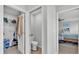 Hallway displaying bathroom and bedroom, providing easy accessibility and comfortable living at 2611 San Marco Way, Winter Haven, FL 33884
