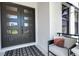 Cozy front porch with modern seating and stylish decor at 2645 Delphi Hills Ct, Lakeland, FL 33812