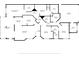 Detailed floor plan showcasing the layout of the home, including the living room, bedrooms, and kitchen at 2820 Prestwick Dr, Lakeland, FL 33803