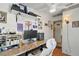 Bright office space featuring a computer setup, desk, comfortable chair and ample storage solutions at 36912 Skycrest Blvd, Fruitland Park, FL 34731