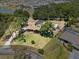 Aerial view of the property with a pool and RV parking at 3805 Gaines Dr, Winter Haven, FL 33884