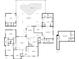 Detailed floor plan showcasing the layout of the home, including living spaces, bedrooms, bathrooms, and outdoor pool at 3812 Cheverly E Dr, Lakeland, FL 33813