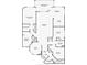 Detailed floor plan showcasing the layout of this spacious home with dimensions for each room at 3852 Serenade Ln, Lakeland, FL 33811