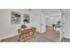 Bright office featuring luxury vinyl flooring, neutral paint, and modern decor at 4028 S Wellington Dr, Lakeland, FL 33813