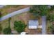 Aerial view showcasing the property and surrounding neighborhood at 410 Orange St, Bradley, FL 33835