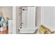 Clean bathroom with claw foot tub and vintage-style fixtures at 410 S Broadway Ave, Bartow, FL 33830