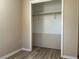 An empty closet featuring a rod for hanging clothes, perfect for storage solutions at 422 E Belmar St, Lakeland, FL 33803