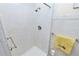 Well-lit shower stall with tile surround and chrome hardware at 5201 Dorman Rd, Lakeland, FL 33813