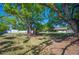 Spacious backyard featuring mature trees that offer shade for outdoor activities at 6529 Farris Dr, Lakeland, FL 33811