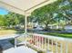Inviting view from the front porch showcasing the quiet neighborhood and tree-lined streets at 737 Kensington St, Lakeland, FL 33803