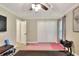 Bonus room with a ceiling fan, double closets, and space for various activities at 930 Country Oaks Ln, Lakeland, FL 33810
