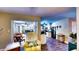Inviting open-concept layout seamlessly connects the living room to the kitchen and dining areas at 1195 E George St, Bartow, FL 33830