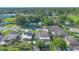 An aerial view showcases the property's location in a well-established residential neighborhood at 1210 Marrick Cir, Lakeland, FL 33815