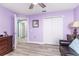 Bedroom featuring wood-look floors and a relaxing atmosphere at 1297 Pintail Pl, Lakeland, FL 33813